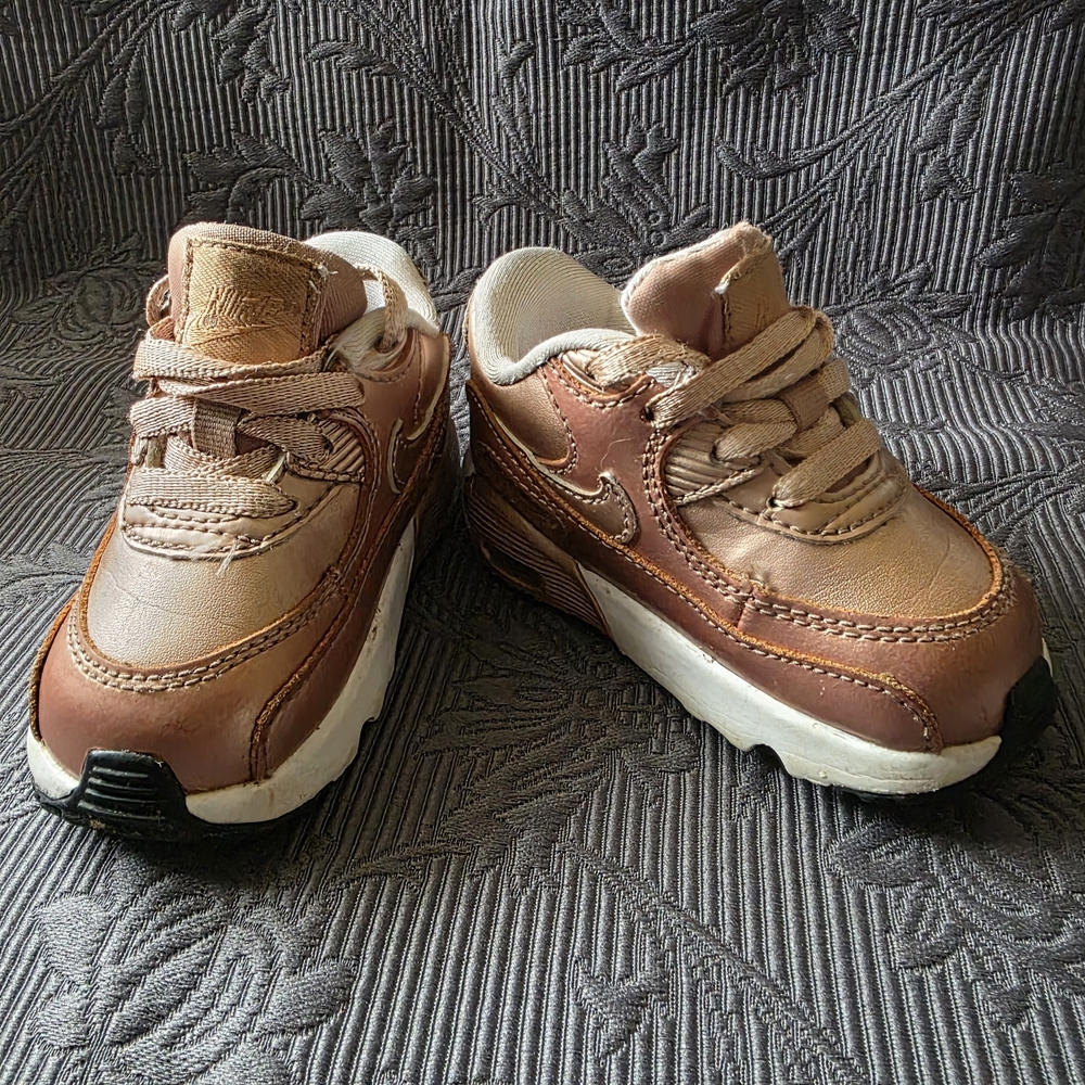 Nike Rose Gold Air Max Sneakers - Picture 2 of 5
